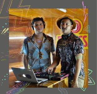 Carlos Henrique e Pierre Cruz