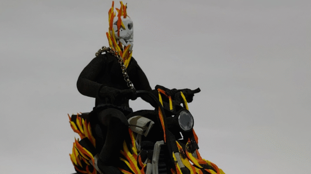 Motoqueiro Fantasma - Arte com borracha